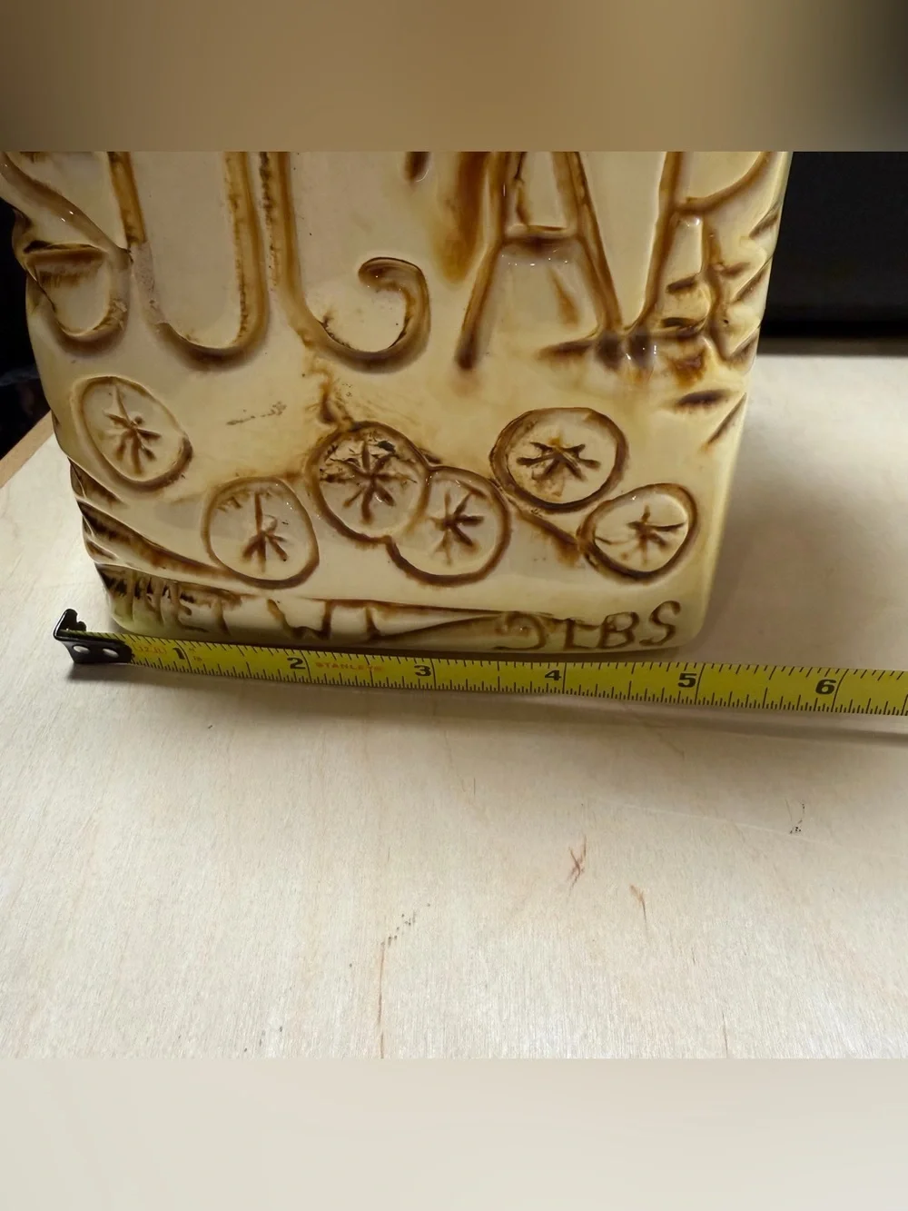 Set Of 3 Vtg 1970’s Kitchen Canister Set W/Sugar, Coffee, And Tea No Damage